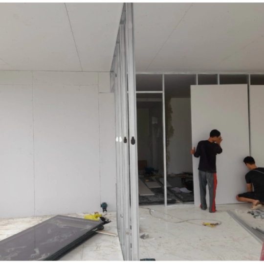 Vách ngăn thạch cao 25