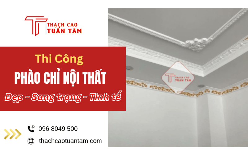 phào chỉ nội thất