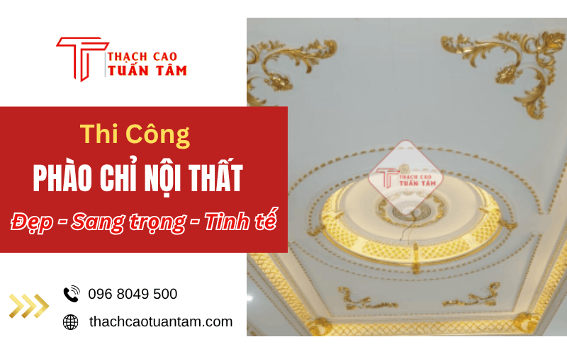 phào chỉ nội thất