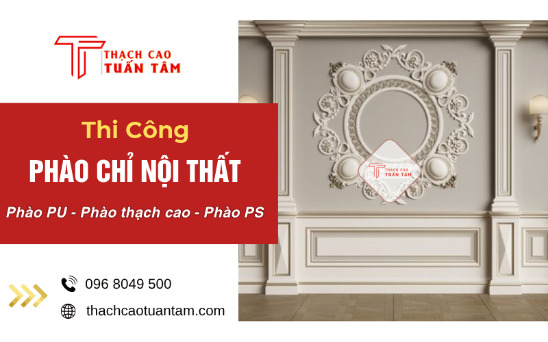 các loại phào chỉ trang trí