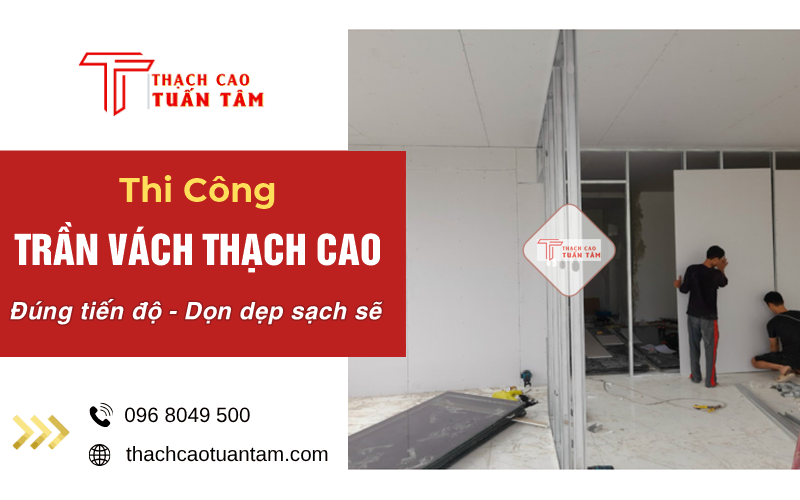 thi công đúng tiến độ