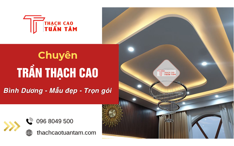 trần thạch cao Bình Dương